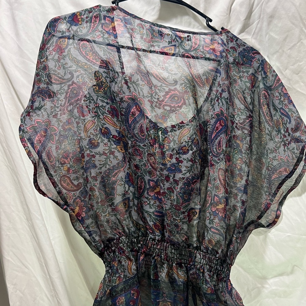 Forever 21 sheer blouse